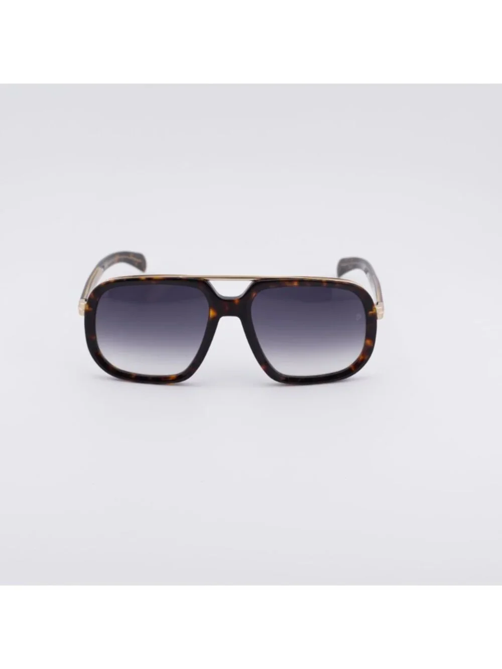 David Beckham DB 7101/S 02IK 9O Sunglasses Havana Aviator Frame, Grey Lenses